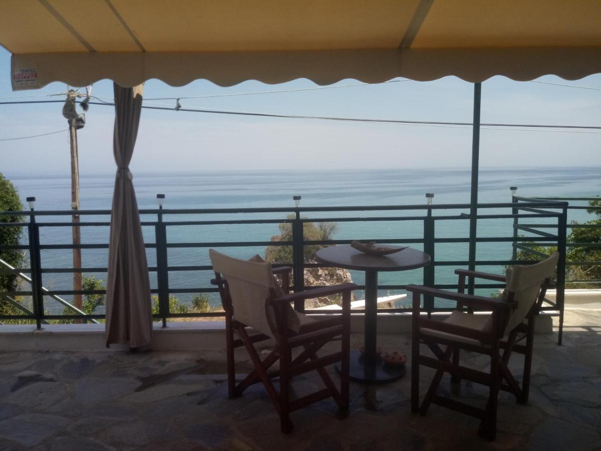 Kamari Guesthouse Keramídi Kültér fotó